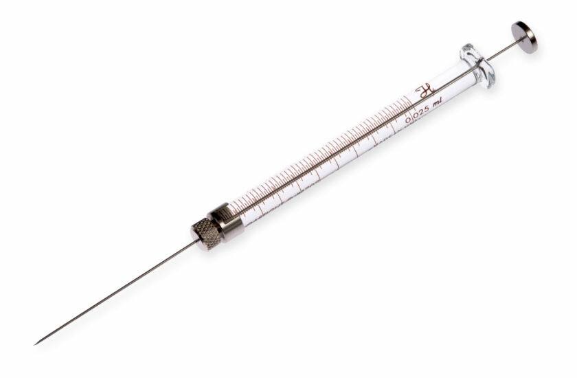 Gastight microliter syringe (1700 series) with removable sharp needle